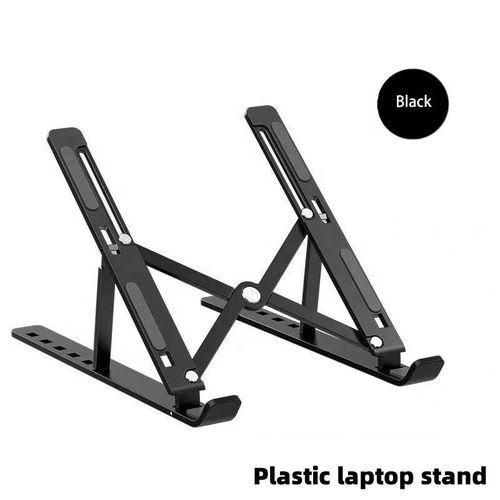 Portable Adjustable Plastic Laptop Stand Fordable Laptop I pad Stand