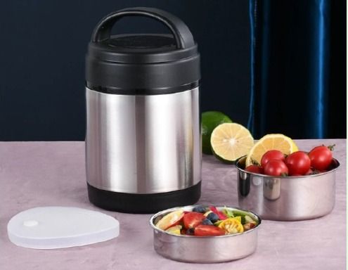 1000mL Multilayer Food Flask Heat Preservation Hot Pot