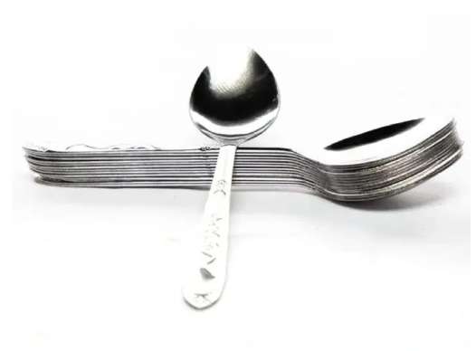 Heavy Dinner Spoons,12 Pieces Stainless Steel Table Spoon, Soup Spoons, Spoons Sliverware Dishwasher Safe Set of 12