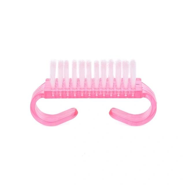 1Pcs Acrylic Nail Brush Nail Art Manicure Pedicure Soft Remove Dust Plastic Cleaning Nail Brushes File Tools Set