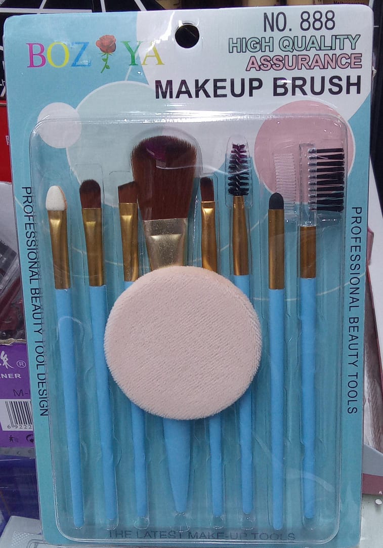 8pcs Makeup Brushes Set Eye Makeup Brushes+FREE MAKE UP SPONGE
