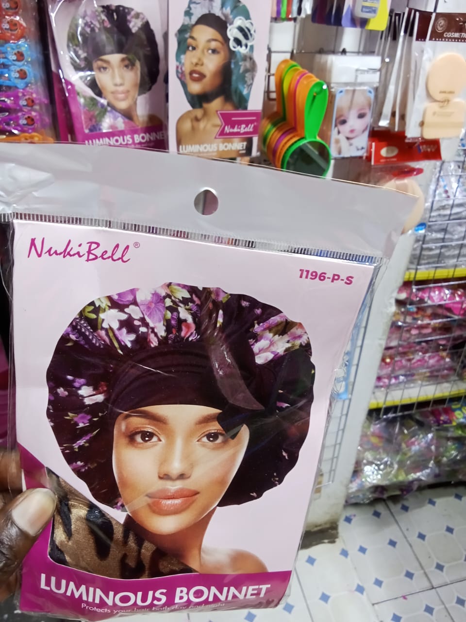 Satin Silk Bonnet for Sleeping Women - 1 Pcs Large Long Strap Tie Band Adjustable Sleep Night Shower Cap Hair Bonnet Wrap for Men Reusable,  With Wide Stretch Ties Long Hair Care Women Night Sleep Hat