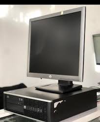 HP refurbished FULL SET  Desktop Intel Core 2 Duo, 2GB RAM, 250GB HDD Storage, 3.0GHz, 17Inche Wide Display Monitor, Windows 10 activated – Complete Office  Setup - 6 Months Warranty, Office Installed