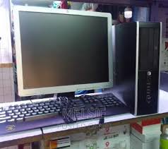 HP refurbished FULL SET  Desktop Intel Core 2 Duo, 2GB RAM, 250GB HDD Storage, 3.0GHz, 17Inche Wide Display Monitor, Windows 10 activated – Complete Office  Setup - 6 Months Warranty, Office Installed