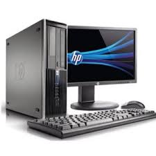 HP refurbished FULL SET  Desktop Intel Core 2 Duo, 2GB RAM, 250GB HDD Storage, 3.0GHz, 17Inche Wide Display Monitor, Windows 10 activated – Complete Office  Setup - 6 Months Warranty, Office Installed