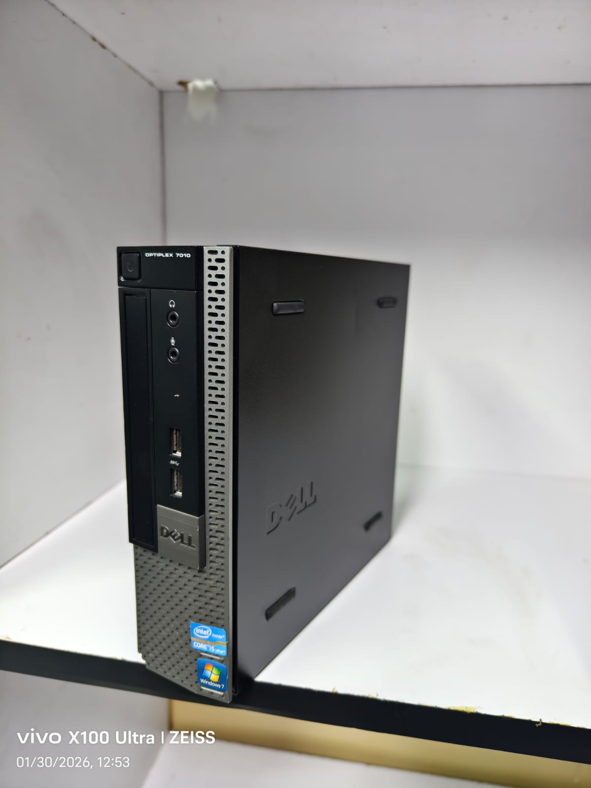 ( FULL SET with 17.5'' monitor ) Refurbished Dell OptiPlex 790/7010/3010 SFF Desktop Computer PC Intel Quad-Core i3 - 2400 3.4GHz, 4GB DDR3 500GB HDD HDMI DVD Windows 10 Pro 64-bit