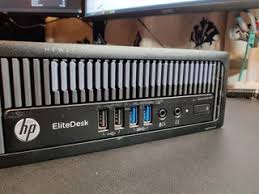 Refurbished Ultra Slim HP EliteDesk 800 G1 Intel Core i5 4th Gen 3.2Ghz4GB RAM 500GB HDD Windows 11 Pro Desktop