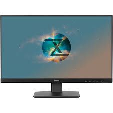 iiyama ProLite E2410HDS 24-Inch Full HD WIDESCREEN Monitor – 1920x1080 LED Display, DVI/HDMI/VGA, Fast 2ms Response Time – Energy Efficient Office WITH FREE HDMI AND POWER CABLE AND INBUILT SPEAKERS