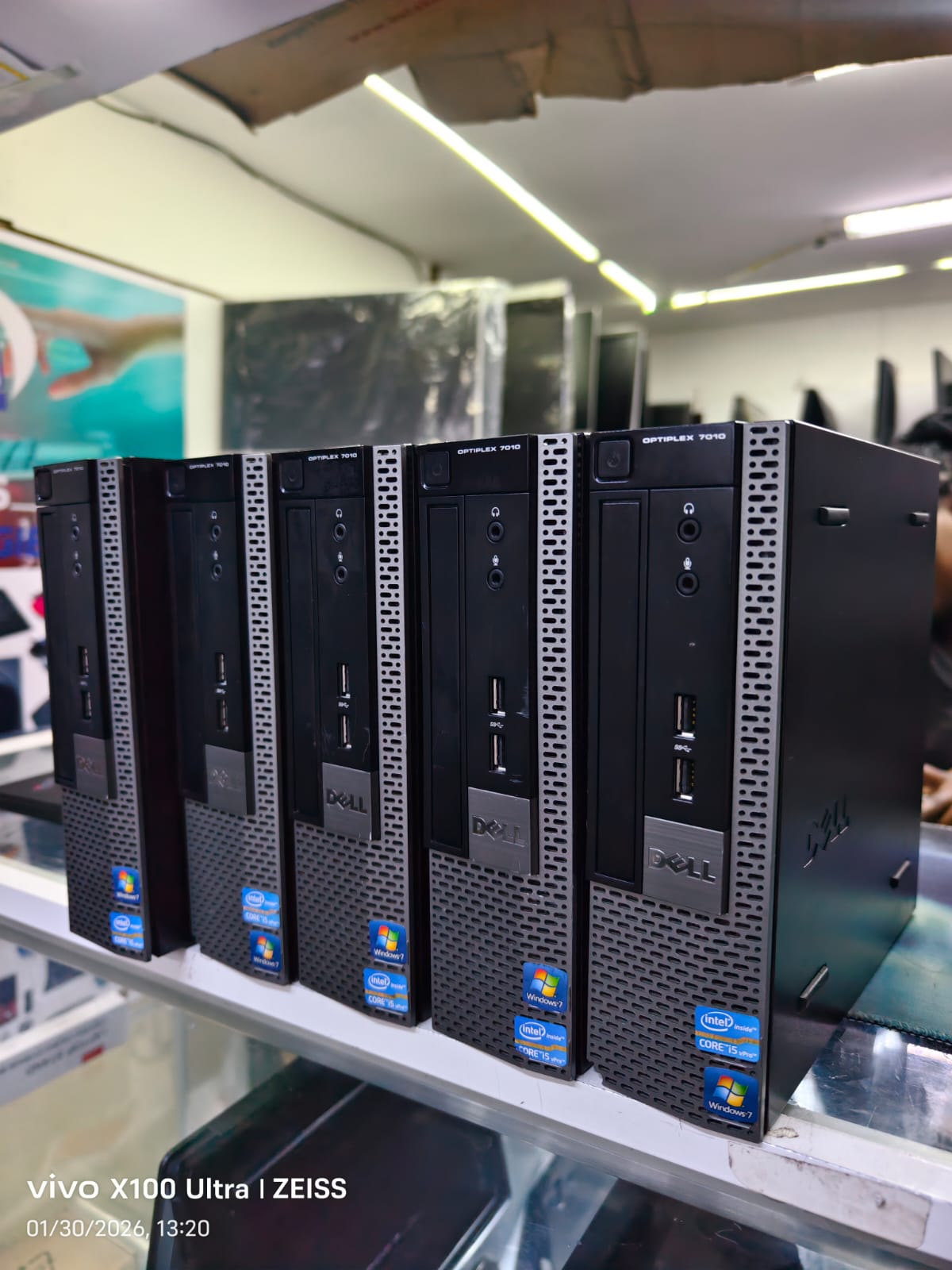 DELL MINI Refurbished Optiplex 7010, 3010 Desktop CPU - Core I3 3.2GHz 4GB RAM 250GB Windows 10