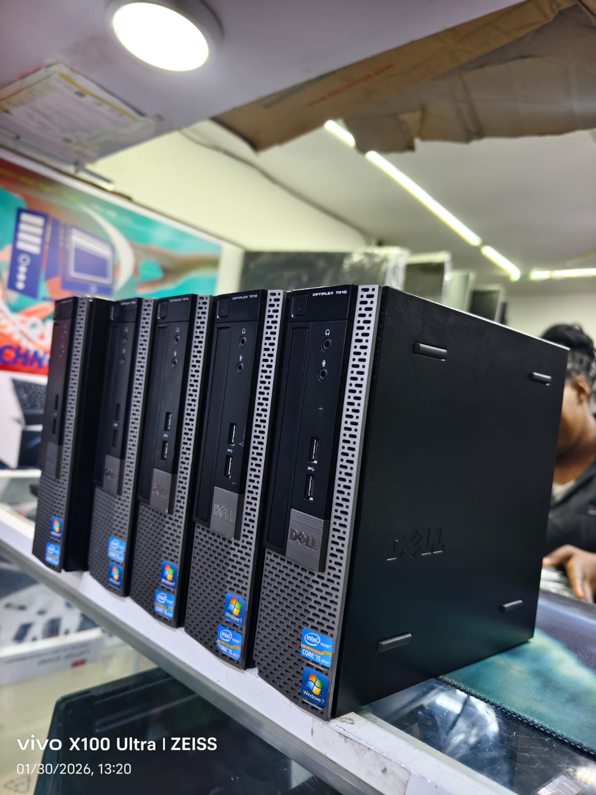 DELL MINI Refurbished Optiplex 7010, 3010 Desktop CPU - Core I3 3.2GHz 4GB RAM 250GB Windows 10