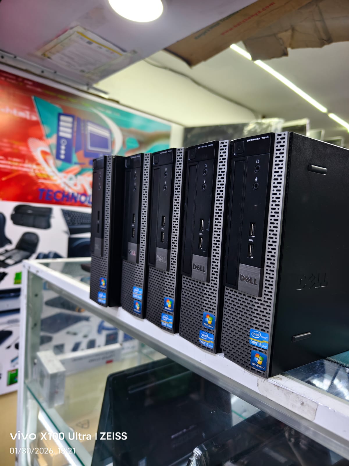 DELL MINI Refurbished Optiplex 7010, 3010 Desktop CPU - Core I3 3.2GHz 4GB RAM 250GB Windows 10