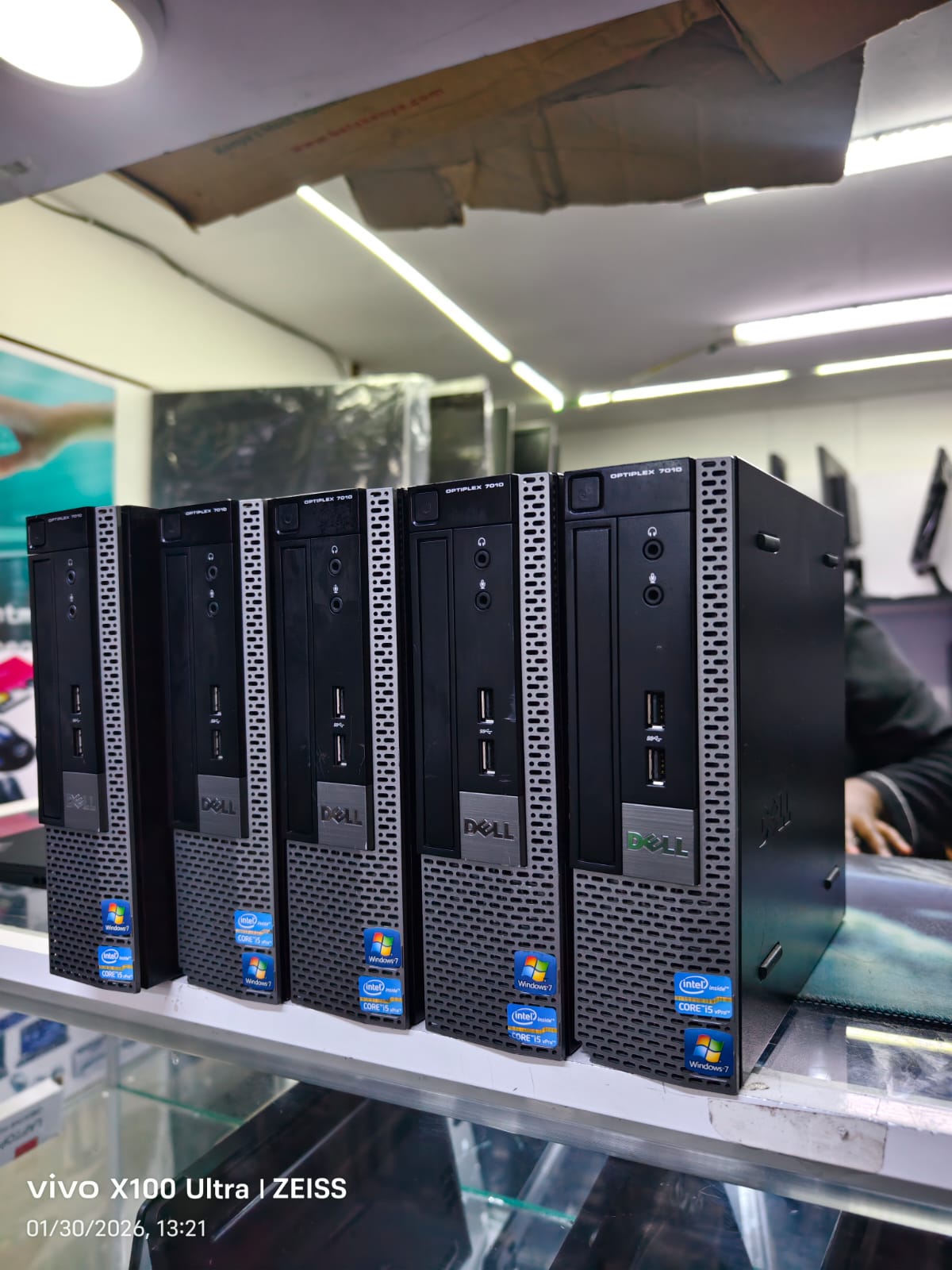 DELL MINI Refurbished Optiplex 7010, 3010 Desktop CPU - Core I3 3.2GHz 4GB RAM 250GB Windows 10