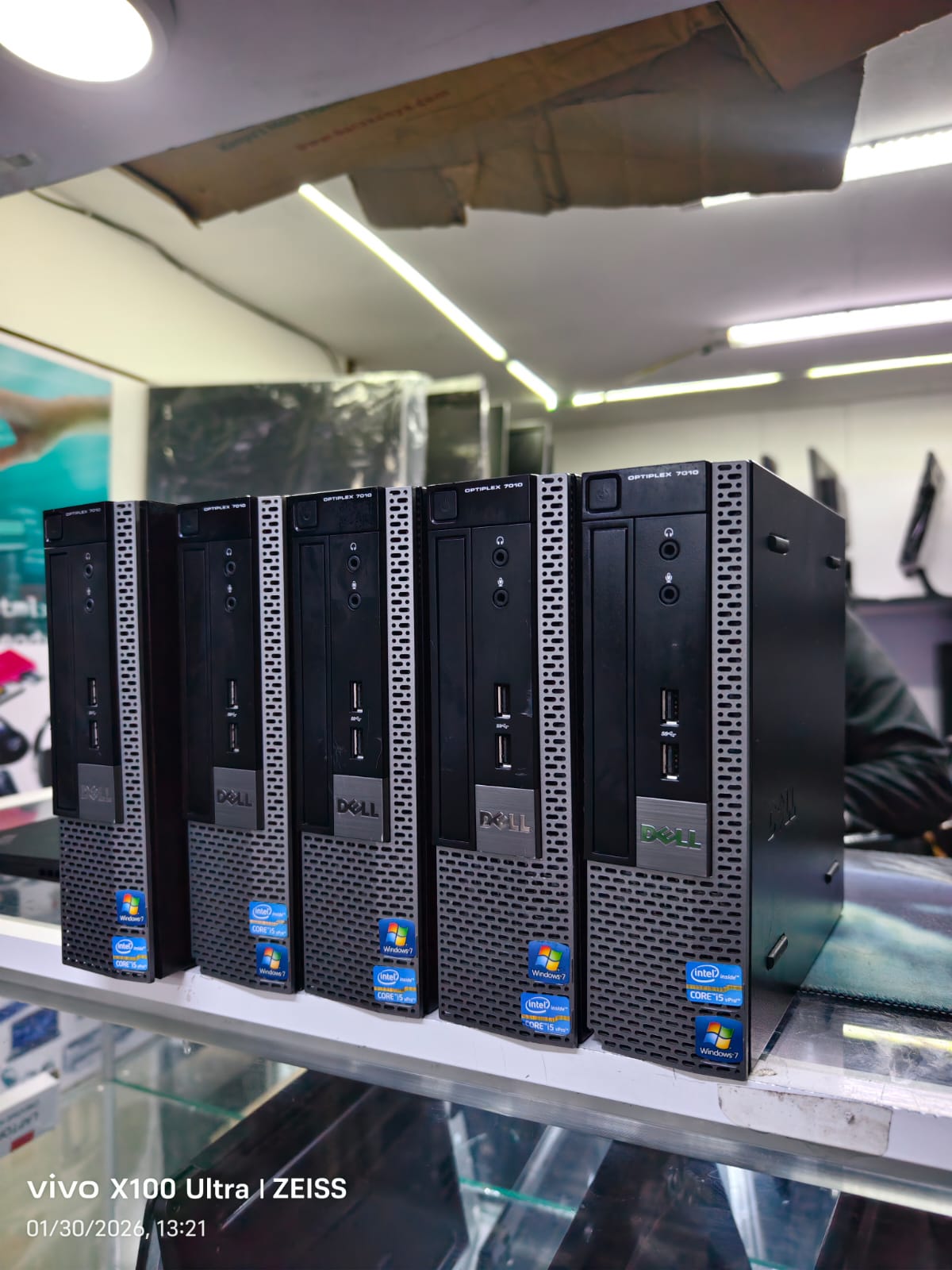 DELL MINI Refurbished Optiplex 7010, 3010 Desktop CPU - Core I3 3.2GHz 4GB RAM 250GB Windows 10