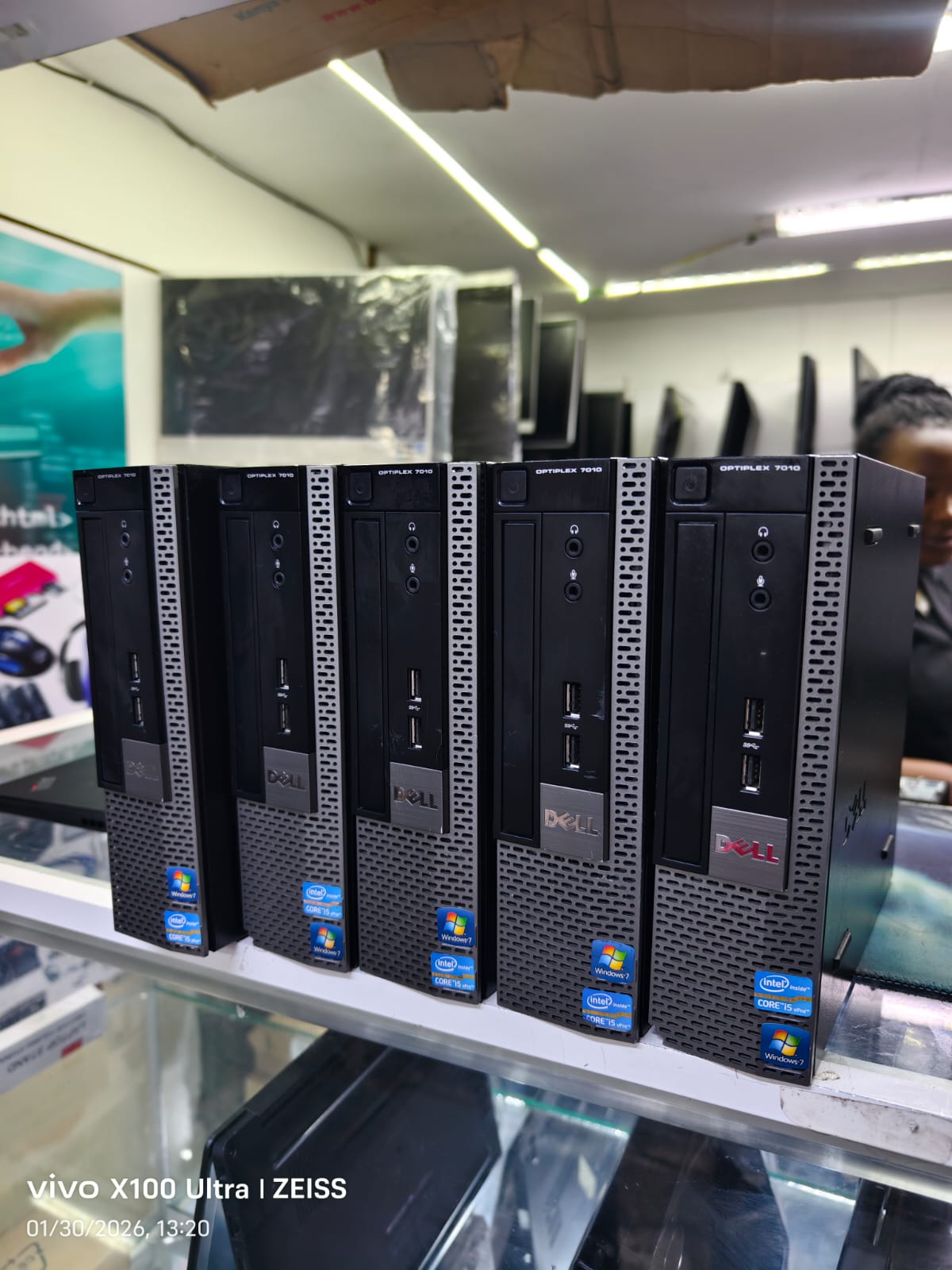 DELL MINI Refurbished Optiplex 7010, 3010 Desktop CPU - Core I3 3.2GHz 4GB RAM 250GB Windows 10