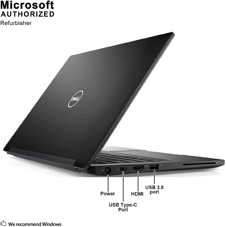 DELL Latitude 7280, Core I5 -6300U 6th Gen 8GB RAM 256GB SSD, 12.5" Refurbished, 6 Months WRTY