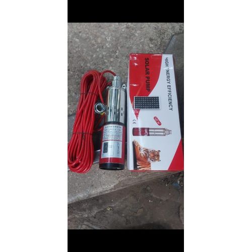 Solar Submersible Water Pump – 50m Head, High-Performance DC Pump