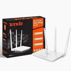 Tenda WiFi Router – High-Speed, Reliable, and Secure Wireless Connectivity for Homes, Offices, and Gaming with Dual-Band Technology, Wide Coverage, Smart Bandwidth Management, Parental Controls, Easy