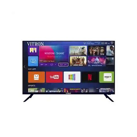 🎁 FREE GIFTS! Vitron 40-Inch Smart LED TV – Full HD Display, Android OS, Built-in Wi-Fi, YouTube, Netflix, HDMI & USB Connectivity, Bluetooth Support, Screen Mirroring, HDR Technology 🎁