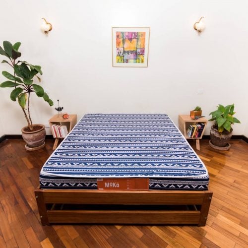 MoKo 8-Inch High-Density Foam Mattress - All Sizes Available (3x6, 3.5x6, 4x6, 4.5x6, 5x6, 6x6) - Premium Comfort, Breathable Fabric, Motion Isolation, Durable Support, Ideal for Home, Guest Room, and