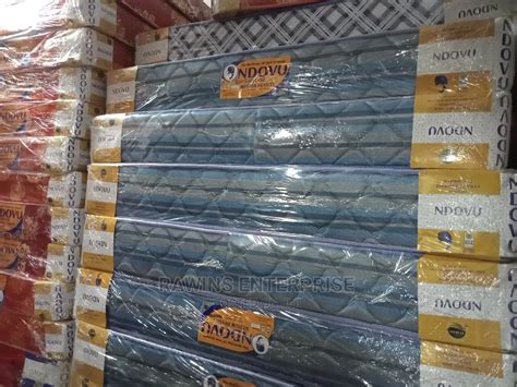 Ndovu Quilted Medium Duty Mattress – 8 Inches Thick, Premium Comfort, Durable Foam, and Elegant Quilted Fabric Cover for Homes, Guestrooms & Hotels. Multiple Sizes for Superior Sleep Support.