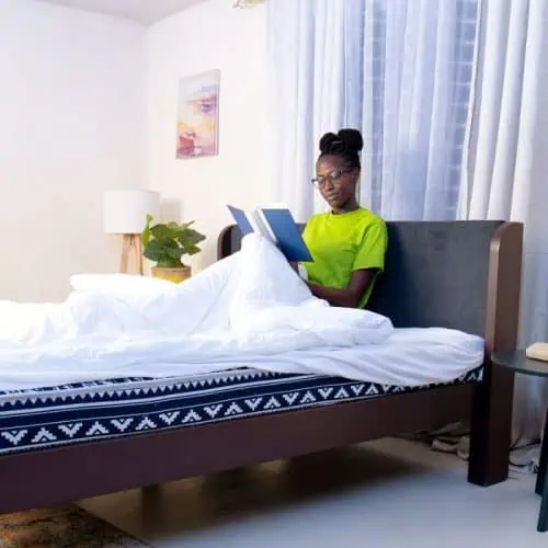 Moko Heavy Duty 8-Inch Mattress with Free Mosquito Net – Durable, Comfortable, Premium Quality Foam for Restful Sleep, Perfect Support for All Sleepers, Eco-Friendly Materials, LongLasting Performance