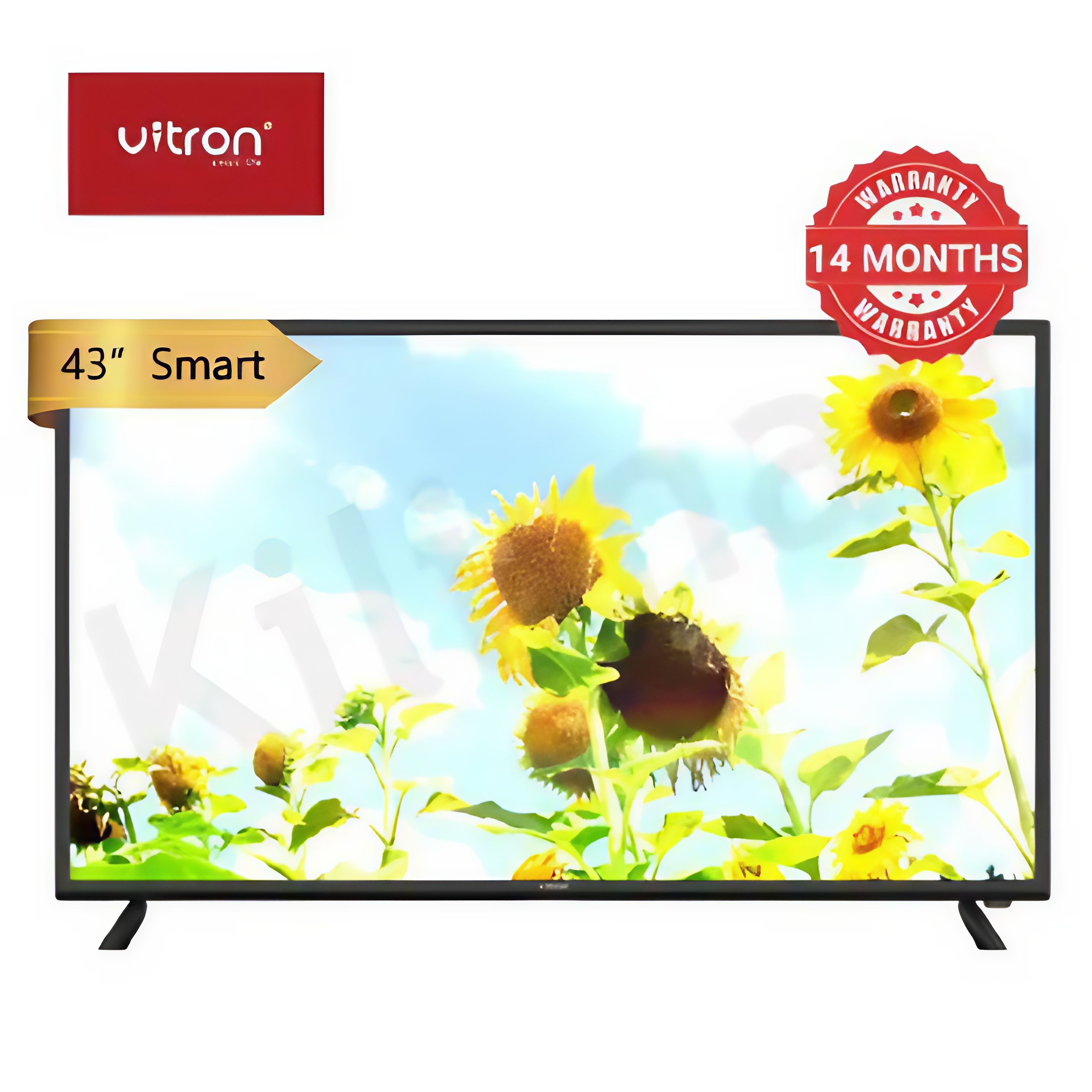📺 VITRON 43” QLED Frameless Smart Android TV (HTC4300QFS) 🌈 | ⚙️ Built-In Decoder 🧠 | 📡 Wi-Fi | 🍿 Netflix & YouTube 🎬 | 💎 Full HD QLED Display 🌟 | 🕒 14-Month Warranty + 8 FREE GIFTS! 🎁💥