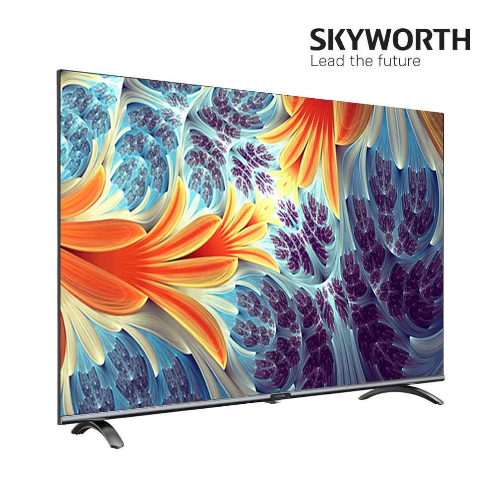 🎁 FREE GIFTS! Skyworth 32-Inch Frameless Smart Android TV | HD LED Display | Built-In Decoder, Wi-Fi, Netflix, YouTube | 3 HDMI Ports | 14-Month Warranty 🎁