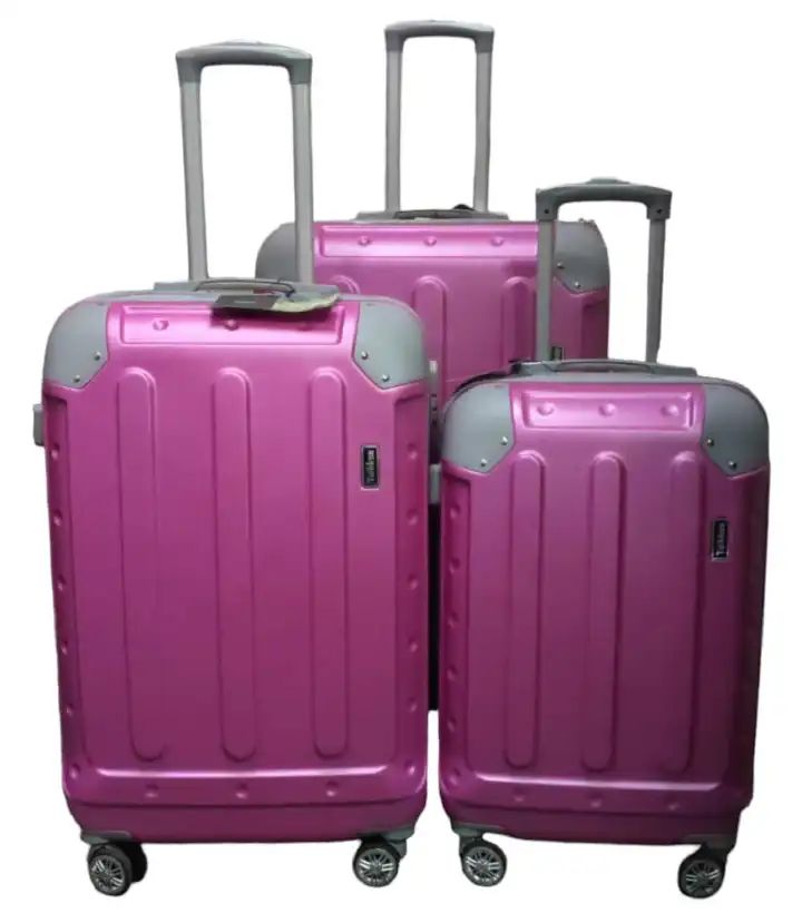 3 In 1 SIZE 28 ; PVC Traveling Suitcase – High-Quality Stylish Suitcase | 360° Spinner Wheels | Durable & Spacious