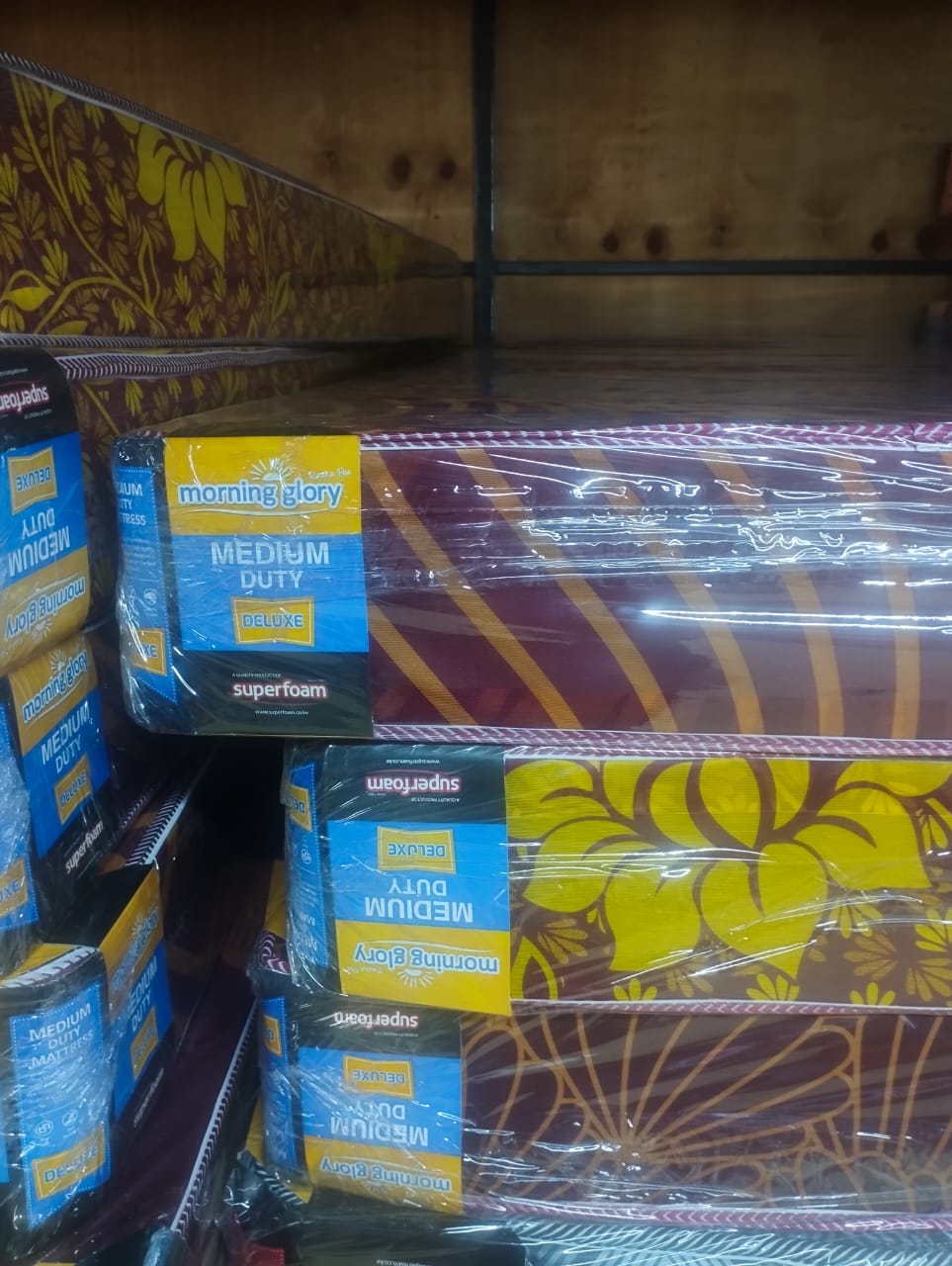 🛏️ Morning Glory 8-Inch Quilted Mattress – Medium Duty, Premium Comfort, Orthopedic Support & Breathable Fabric for Restful Sleep 😴