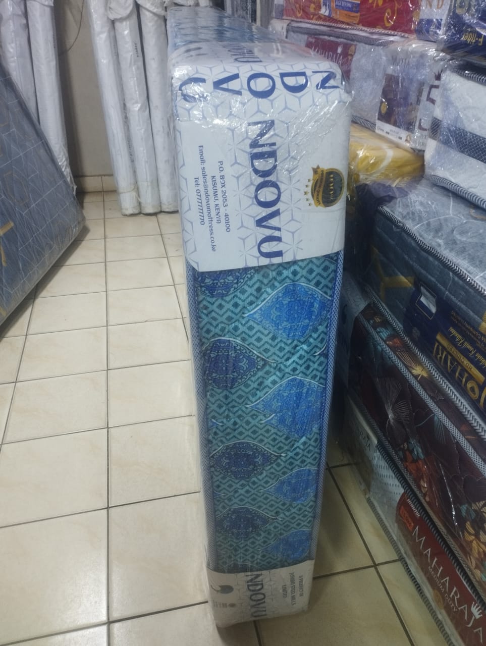 🔥 Ndovu 8-Inch Quilted Mattress – 🛏️ Premium Comfort, Medium-Duty Support & Long-Lasting Quality!