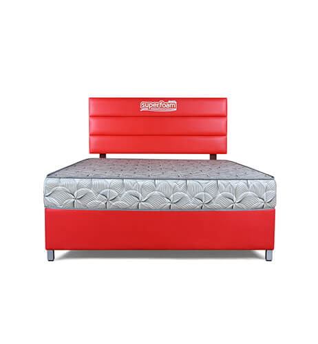 🛏️QUILTED Superfoam Morning Glory Mattress | 8-Inch Medium Duty Foam | High-Density | Breathable | Hypoallergenic | Durable | Multiple Sizes | Ultimate Comfort & Support