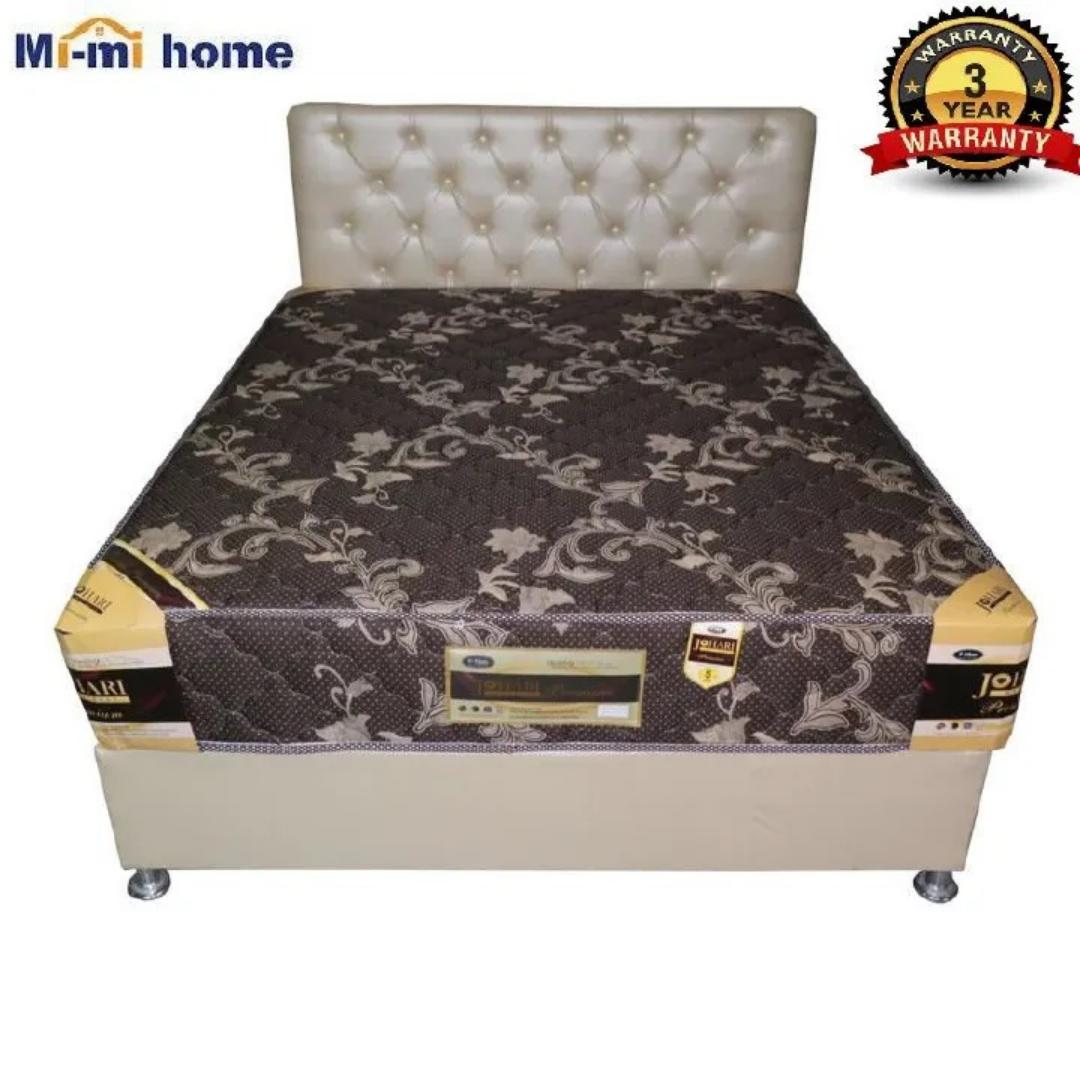 🎁 Johari 8-Inch Orthopedic Fibre Mattress 🛏️ | Supportive & Breathable | Back Care Comfort | Quilted Soft Cover | Heavy Duty | Modern Design | 24-Month Warranty 🌙✨