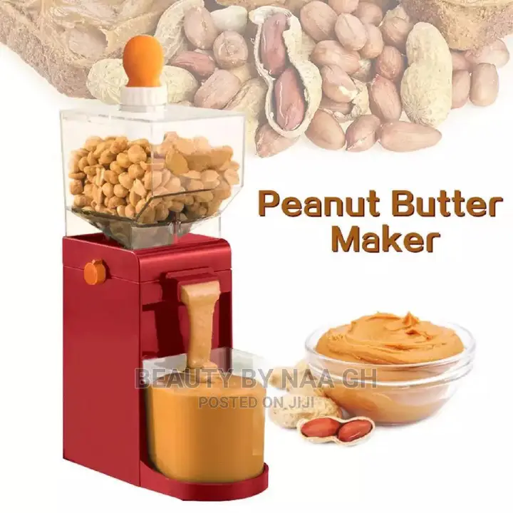 🎁🥜 Electric Peanut Butter Maker Machine 500ml 🍯 220V – Powerful Nut Grinder for Smooth Homemade Paste 💪✨