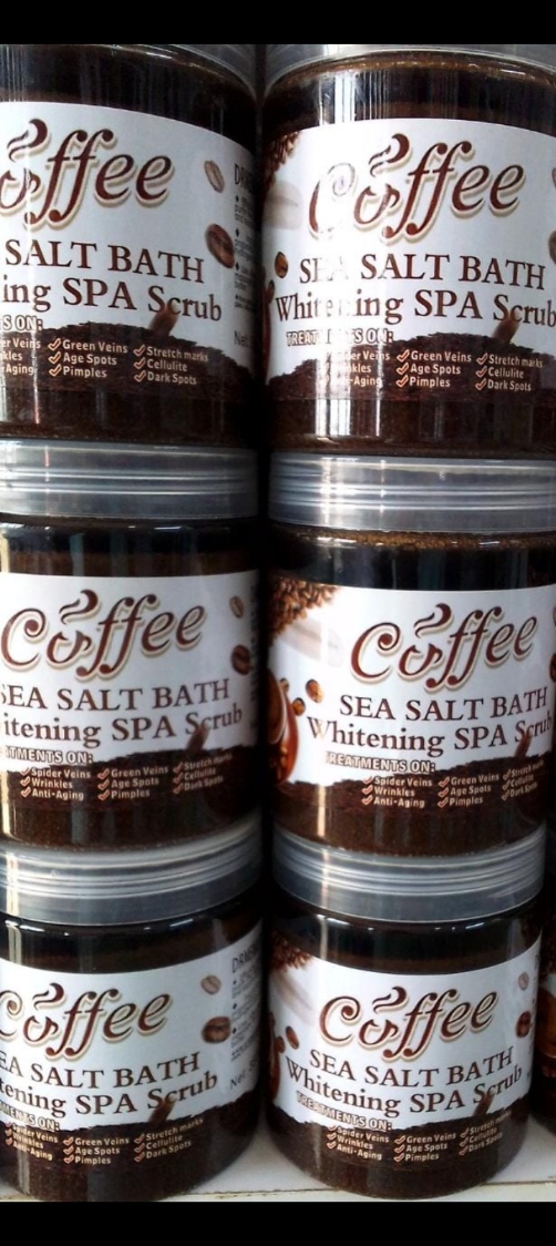 Dr. MEINAIER Coffee Sea Salt Bath Whitening SPA Scrub