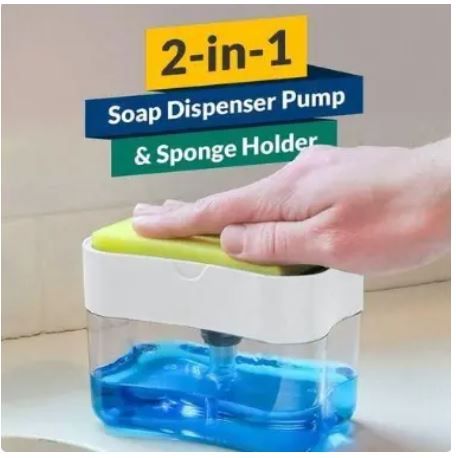 2 In 1 Soap Dispenser/ Soap Pump /Soap Holder Soap Dispenser