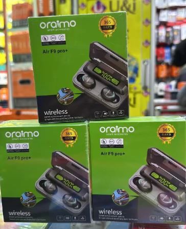 Oraimo Earpods,True -Wireless Free Pods, Superior Sound air f9 pro +