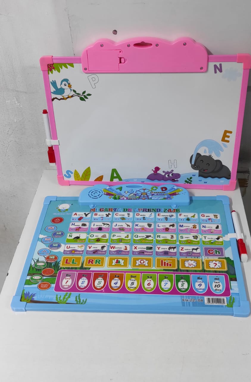 Educational Tablet for Children WordPad - Learn by Playing! Make learning fun! With the Educational Tablet for Children, your child will learn the alphabet, numbers, melodies and songs in Spanish
