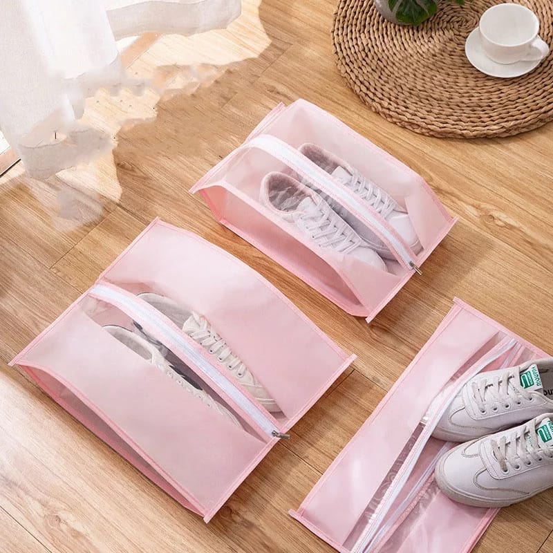 SHOE Pocket BAGS ( 30x40cm )  now available in 4 colours  per 330 piece, Travel Shoe Bags, Foldable Waterproof Shoe Puches Organizer