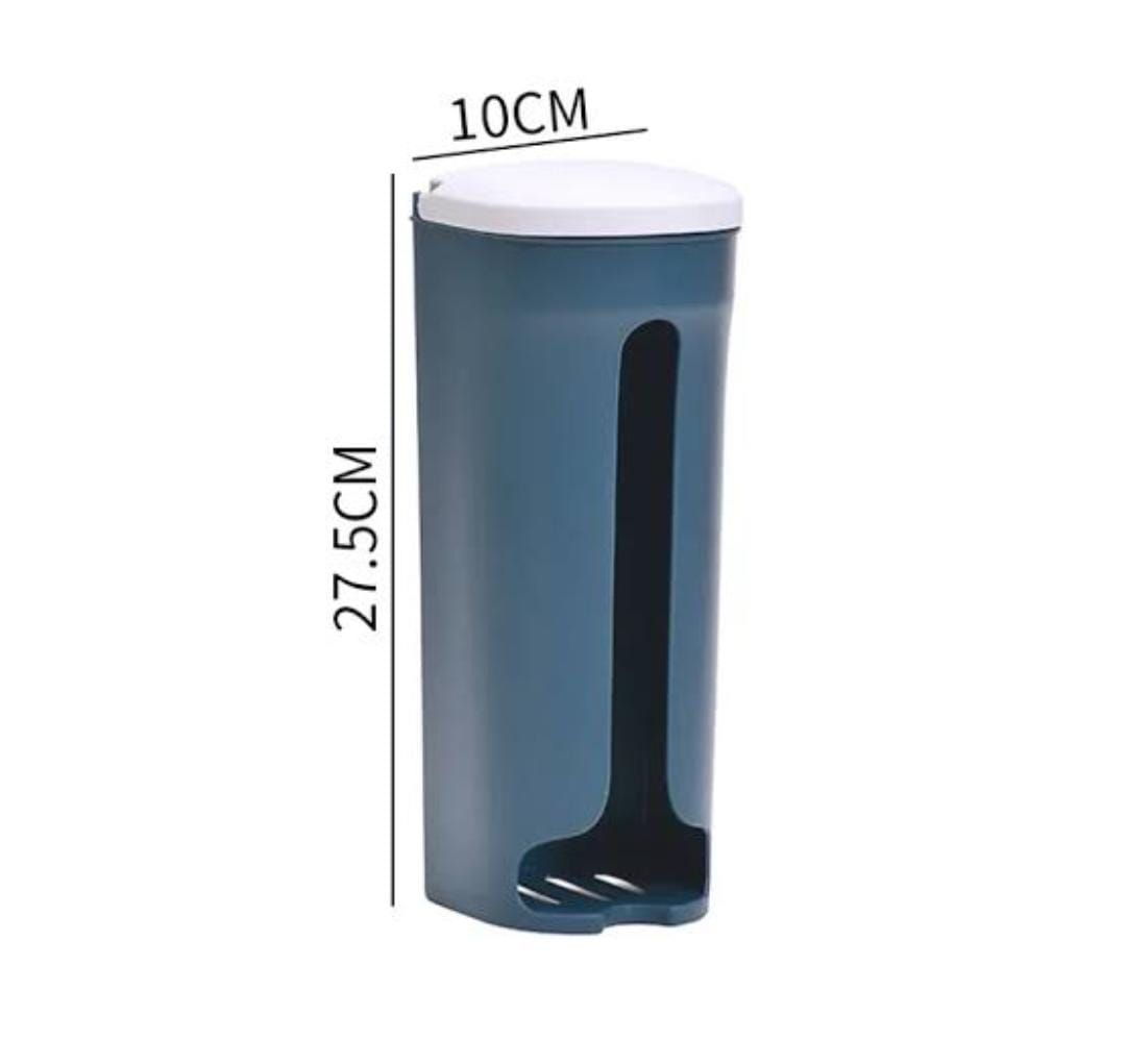 Wall Mounted Small items Bin 27.5cm by 10cm (garbage, trash, sachets, papers, panties, hand towels, etc) KINDLY WATCH VIDEO ON HOW TO USE IT