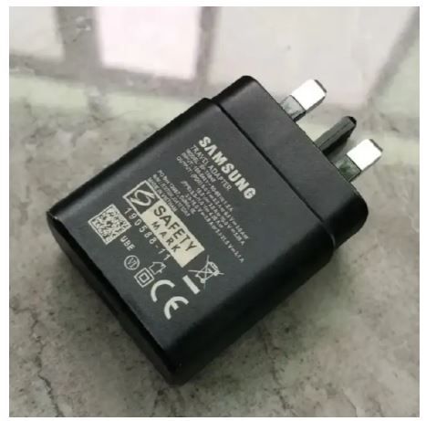 Samsung 45W USB-C Fast Charger Adapter, Compatible with Galaxy A15, A25, A05s, S20 FE, S23 FE, and All Type-C Devices – Type-C Output for USB-C to USB-C Cables