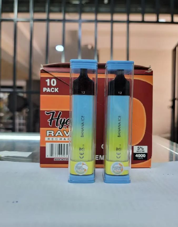 Banana Ice with this sleek 4000-puff, rechargeable vape. Prefilled and draw-activated, it's perfect for smooth, icy banana flavor all day. ON OFFER , CLEARANCE SALESON GOING TILL THE END OF THE MONTH