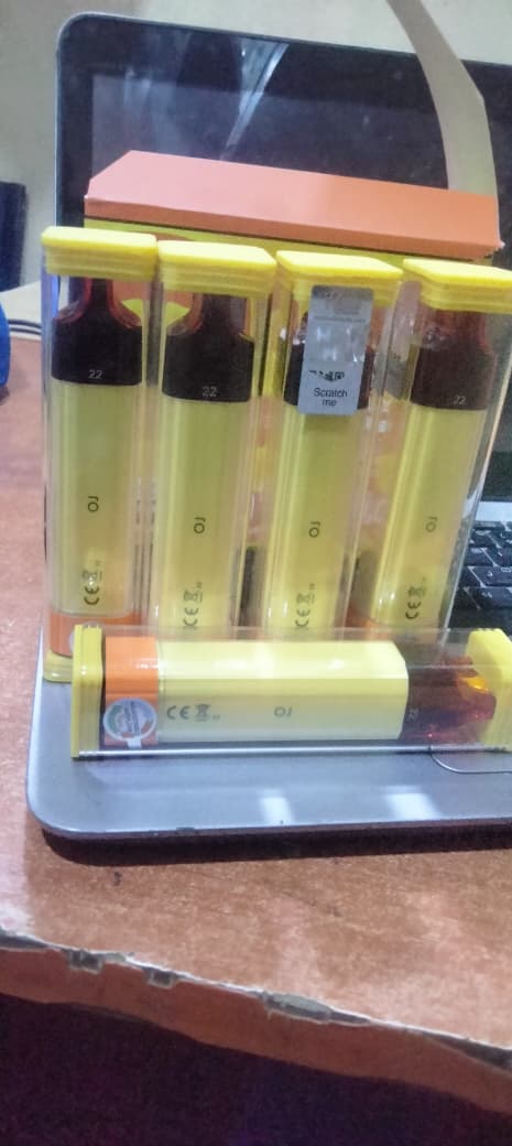 OJ FALVOUR  VAPE  with this sleek 4000-puff, rechargeable vape. Prefilled and draw-activated, it's perfect for smooth, fruity refreshment all day. Convenient, satisfying, CLEARANCE SALE ON OFFER.