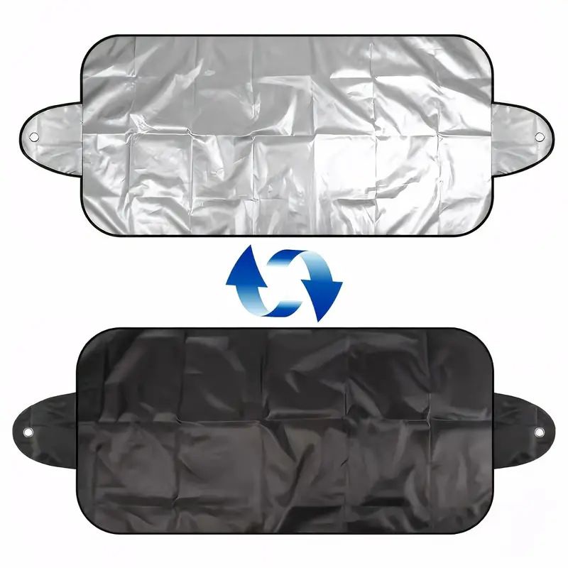 Premium Car Sunshade & Dust Cover Winter,Universal UV, Snow, Rain Protection, Waterproof Durable Shield for Windshield & Windows Indoor/Outdoor Use,Car Winter Sunshade Dust Cover Shield Univers