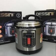 6 Litre Dessini Electric Pressure Cooker ) Lid Auto Lock: The cooker cannot gain pressure when the lid is not well closed and the lid cannot be opened when the inner pressure is too high.