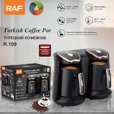 Turkish Coffee Pot Home Heating Coffee Cup Twin Kettle Electric Espresso Pots Portable Teapot Coffee Machine Coffeeware Office Key Features Stainless Steel:Material Moka Pots:Coffee Pot Type Aihogard: