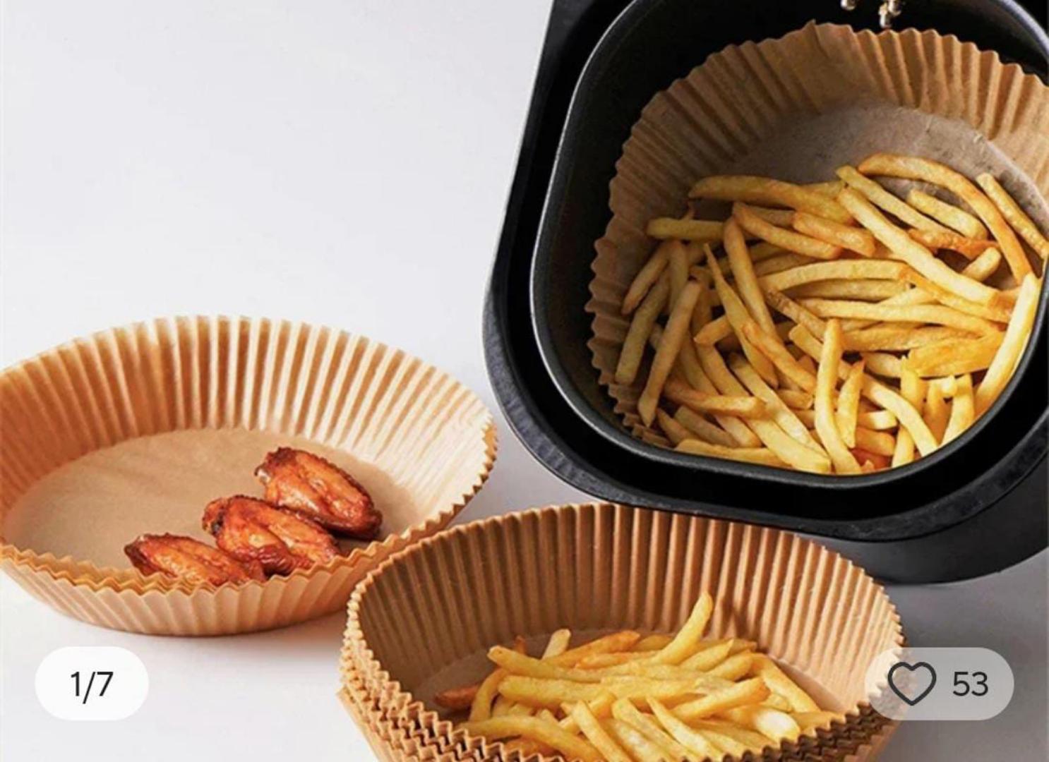 😅🧐AIR FRYER PAPER LINERS. 😎😍😯25 pcs DISPOSABLE AIR FRYER paper linersDurable and good quality, Air Fryer Liners, Disposable Paper Liner, Air Fryer Liner, Air Fryer Paper Liners, Parchment