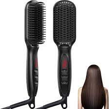 Electric Hair Straightener Brush Iron Hot Comb - The heated comb can be adjustable to different hair types according to temperature, The heated comb transmits uniform ceramic heat without damage
