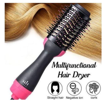 2 in 1 Electric Hot Comb - Fast-Heating Hair Straightener for Silky Smooth Styling