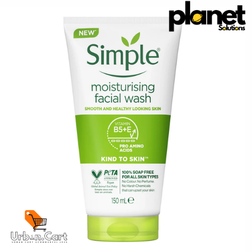 2 PCS Simple Kind To Skin Soothing Facial Toner and cleanser Women  (200 ml)