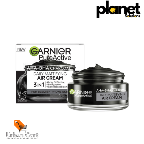 AHA+BHA Charcoal Daily Mattifying Air Cream​
